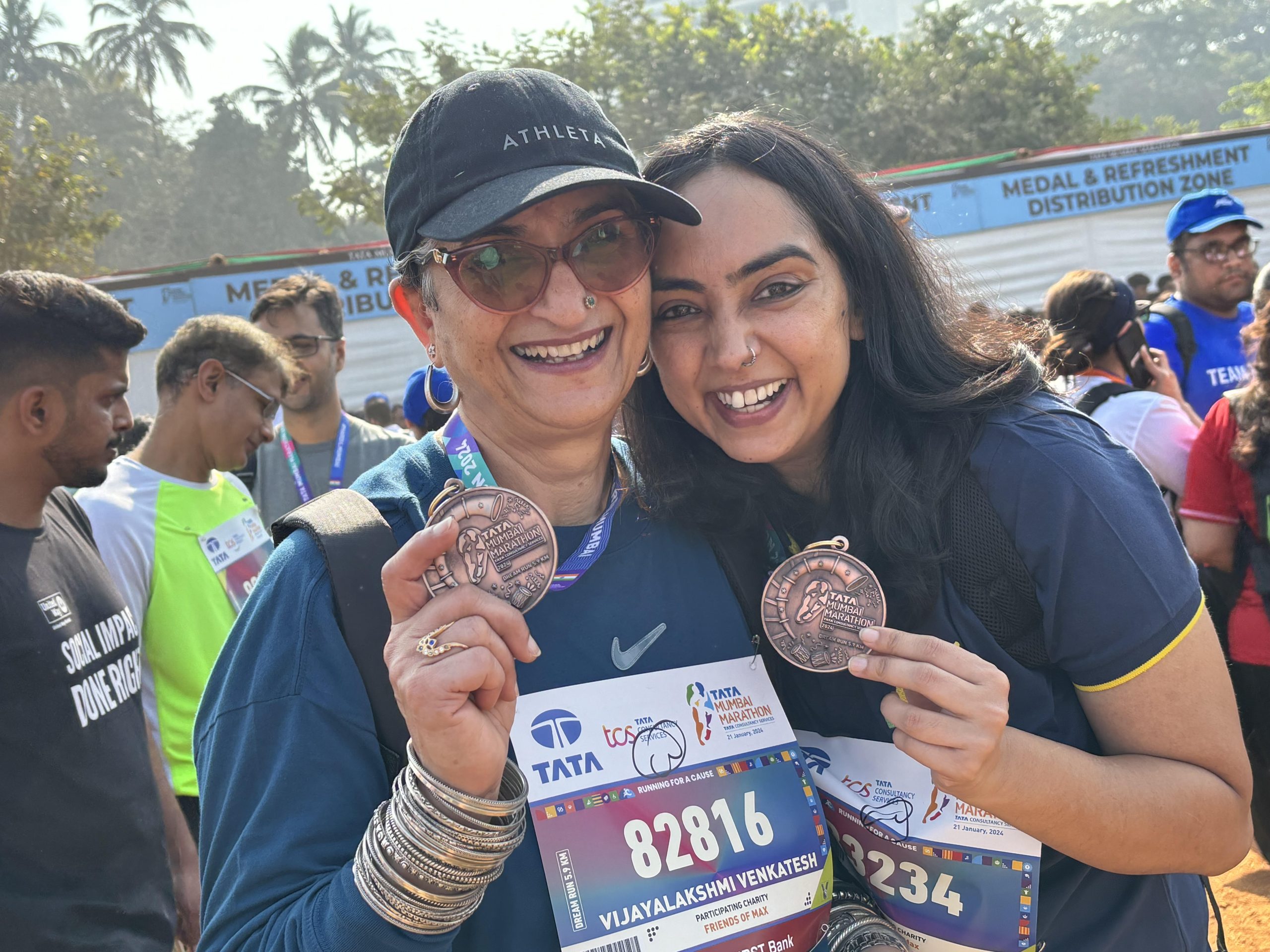 FOM’s Mumbai Marathon Debut (TMM 2024)